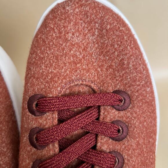 Allbirds, Wool Piper Sneaker, Rust Heather, Merino Wool, Women’s W10, Casual - Picture 9 of 11